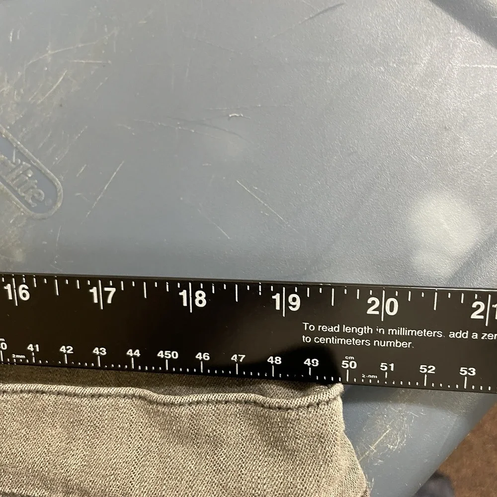 Travis Mathew Legacy Featherweight Stretch Jeans 38x32 Gray Faded Color